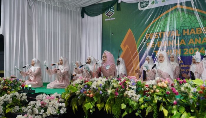 Pjs Bupati Balangan apresiasi lomba festival habsyi se-Banua Enam