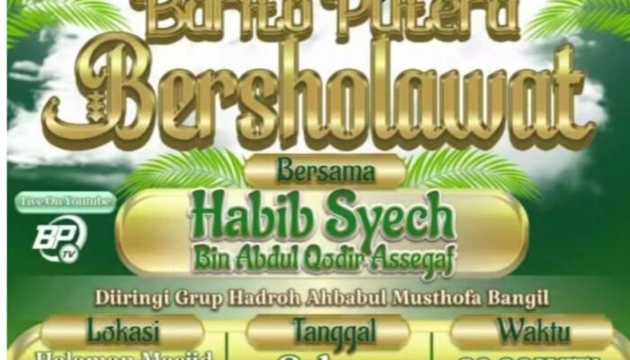 Barito Putera Bersholawat kembali digelar besok di Batola