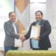Perwakilan PT Pegadaian (kiri) dan Rektor UnivSM (kanan) usai melaksanakan MoU. KATAKUNCI/AH
