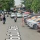 Suasana parkir roda empat di Pasar Induk Amuntai, Kabupaten Hulu Sungai Utara. KATAKUNCI/Google Maps