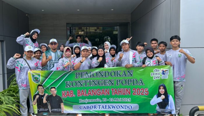 Plt Kadisporapar Balangan kunjungi penginapan sejumlah cabor untuk pastikan kondisi atlet