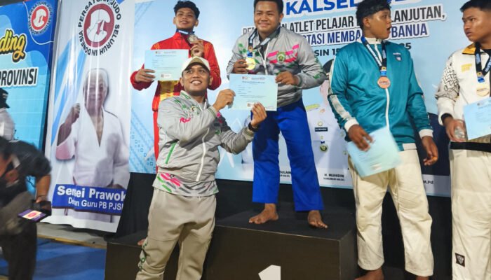 Cabor Judo sumbang emas pertama untuk Balangan pada POPDA 2025