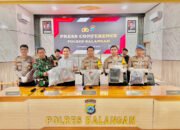 Kurang dari 3×24 jam Polres Balangan berhasil ringkus pelaku pembunuhan