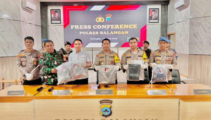 Kurang dari 3×24 jam Polres Balangan berhasil ringkus pelaku pembunuhan