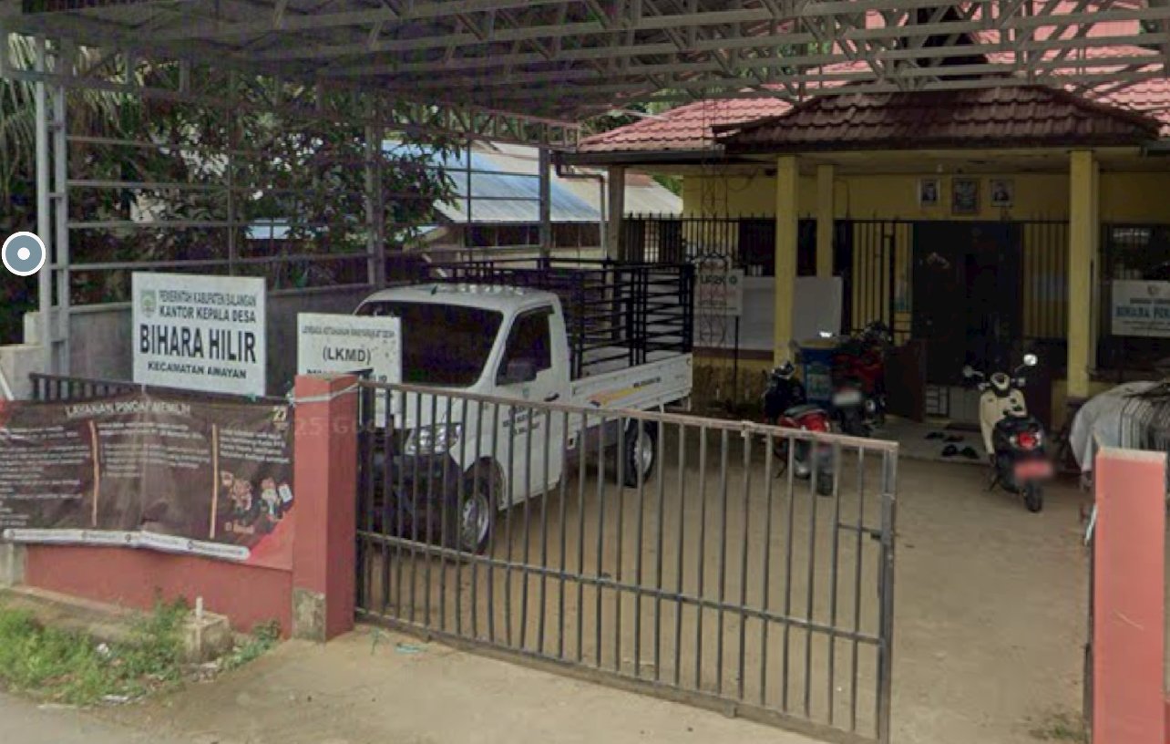 Kantor Desa Bihara Hilir.