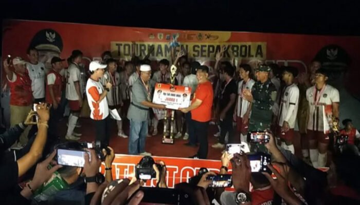 Persada Anduhum juara turnamen sepakbola Bupati HST Cup 2025