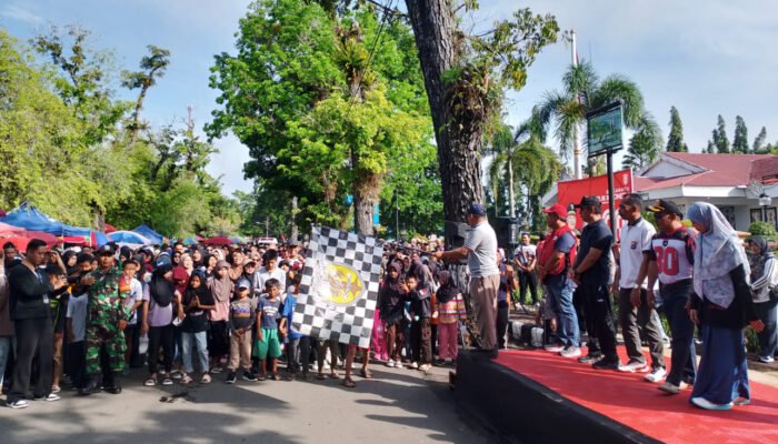 PMI HST gelar jalan sehat peringati HUT ke-80