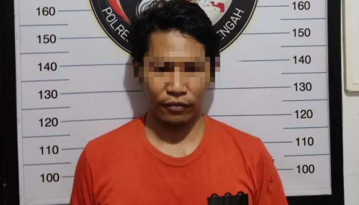 Pria asal LAS digelandang ke Polres HST gara-gara sabu 7,22 gram