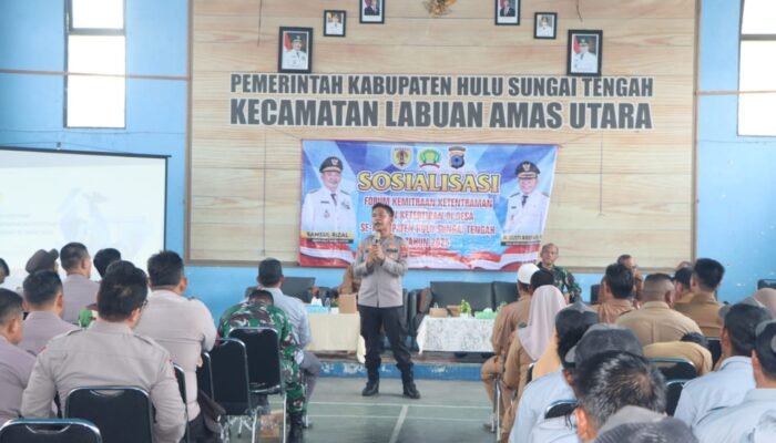 Sinergi Forkopimda HST, tekankan jaga desa aman hingga harmonis dengan masyarakat