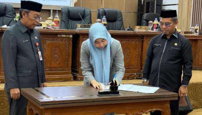 Pemkab Balangan sampaikam Raperda perubahan 2025