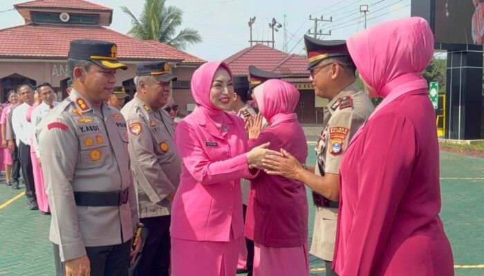 Kasat lantas hingga Kapolsek Halong Polres Balangan bergeser