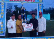 Supianor hadiri turnamen final sepakbola di Mungkur Uyam