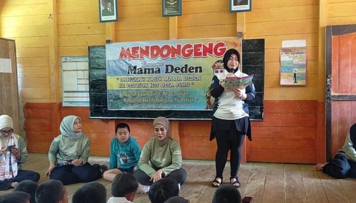 KNPI dan Bunda PAUD HST Lakukan Ekspedisi ke Desa Terpencil Juhu untuk Bantuan Pendidikan
