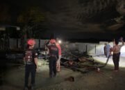 Api mengamuk di HST, tiga buah rumah ludes dalam semalam