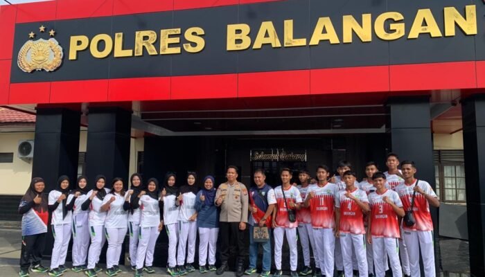 Ketum PBVSI Balangan lepas tim voli di Porprov XII 2025