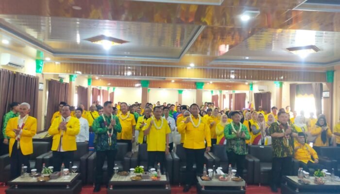 Musda XI Golkar HST Berlangsung Meriah, Calon Ketua Hanya Satu Orang