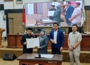 Bupati Balangan hadiri Paripurna pengesahan Raperda APBD 2026