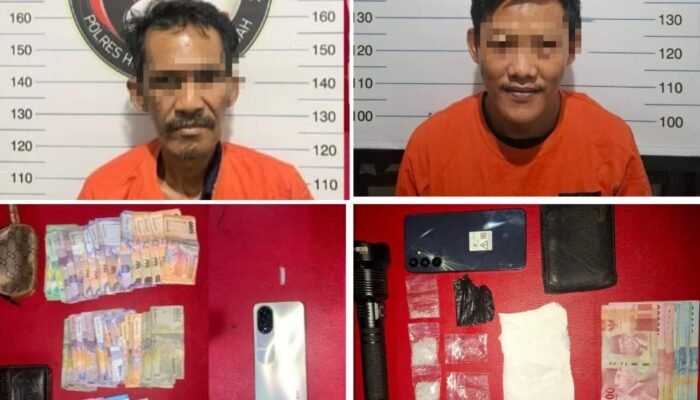 Polres HST Ungkap Dua Kasus Narkotika, Amankan Dua Pelaku dan Sabu Lebih dari 15 Gram
