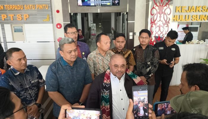 Habib Aboe Bakar Kunjungi Kejari HST, Sarankan Jaga Integritas di Tengah OTT