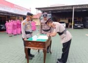 Polres HST Laksanakan Sertijab, Lima Jabatan Berganti Pemimpin dengan Penempatan Baru