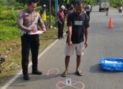Tabrakan Motor dan Sepeda di Banua Jingah Akibatkan Satu Korban Tak Sadarkan Diri