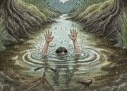 Maut Mengintai di Balik Kail: Remaja 13 Tahun Tewas Tenggelam di Sungai Tepi Sawah