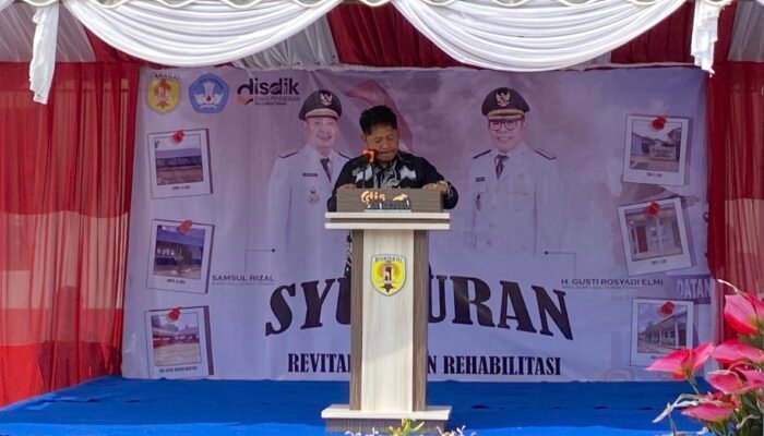 Bupati HST Resmikan Revitalisasi 55 Sekolah untuk Tingkatkan Kualitas Pendidikan