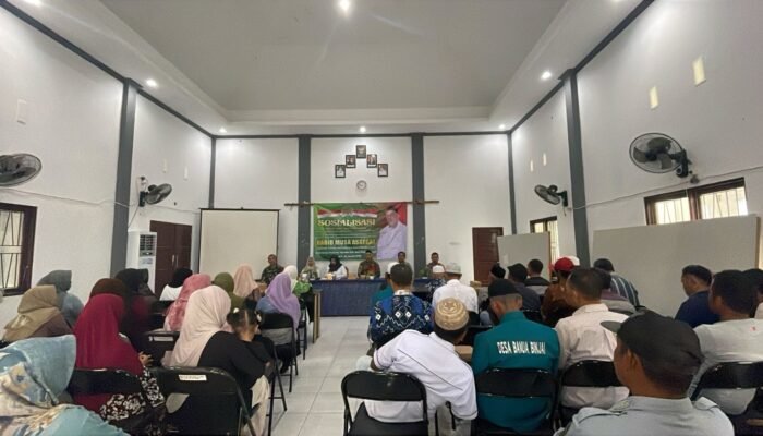 Habib Musa Asegaf Sosialisasikan Perda Pemberdayaan Masyarakat dan Desa di Banua Binjai