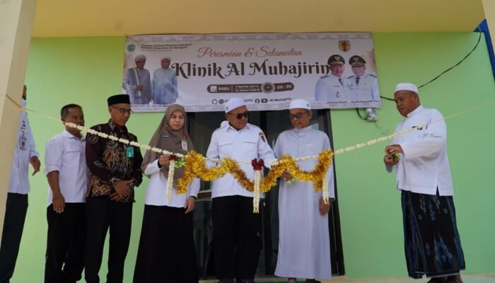 Wabup HST Resmikan Klinik Al-Muhajirin demi Tingkatkan Kualitas Kesehatan Pesantren