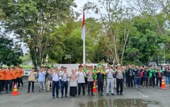 Polda Kalsel Gelar Kampanye Keselamatan Lalu Lintas dan Safety Riding di Hulu Sungai Tengah