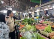 Satgas Saber Polres Balangan pantau harga di pasar pastikan mutu terjamin