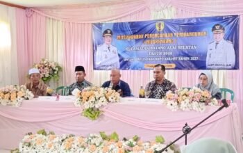 Acara Musrenbang Batang Alai Selatan Berlangsung, Siapkan Rencana Kerja Daerah 2027