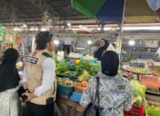 Satgas Saber Polres Balangan Pantau Harga dan Mutu Pangan di Pasar Modern Adaro   