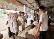 Pastikan stok pangan aman, Satgas Saber Polres Balangan pantau harga di pasar
