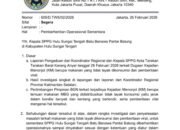 BGN Hentikan Sementara Operasional SPPG Pantai Batung HST