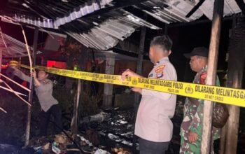 Api memakan tiga rumah di Hulu Sungai Tengah, belasan jiwa terdampak