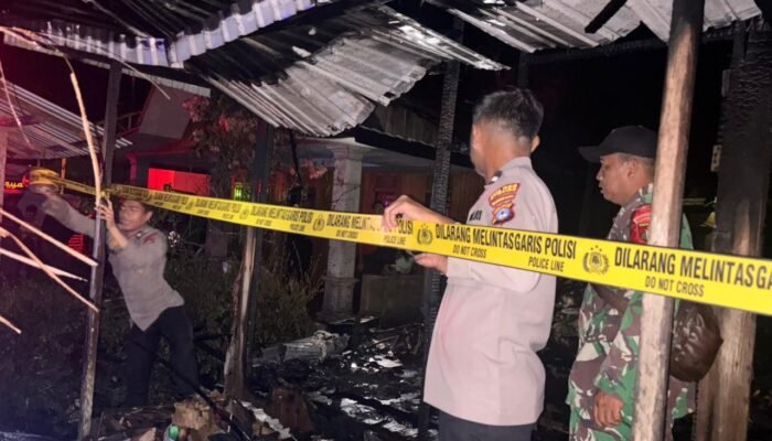 Api memakan tiga rumah di Hulu Sungai Tengah, belasan jiwa terdampak