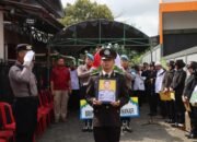 Polri Berikan Penghormatan Terakhir kepada Almarhum Hanafi