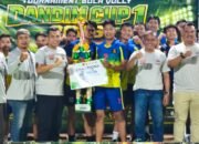 Koramil Batara Juara Turnamen Bola Voli Dandim Cup Season 1 2026 Setelah Kalahkan PVC Junior HSU 3-0