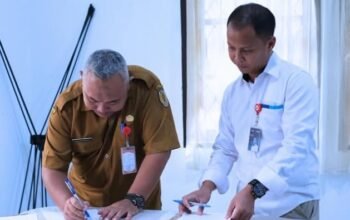 Disdag HST dan Bulog Tandatangani MoU untuk Penyediaan Barang Kebutuhan Operasi Pasar