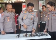 Cegah Penyalahgunaan Senpi, Kapolres Balangan Pimpin Sidak Alutsista dan Tes Urine Mendadak