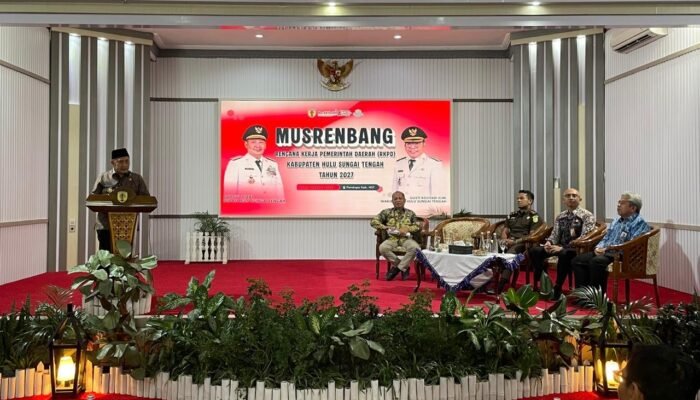 Sambut Tahun 2027, Pemkab HST Gelar Musrenbang untuk Susun Rencana Kerja Daerah