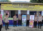 Kapolres HST Cek Pos Pengamanan dan Pelayanan untuk Mudik Idulfitri 1447 H dalam Operasi Ketupat Intan 2026