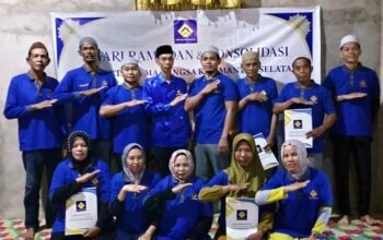 FOTO – Ketua DPW Partai Gema Bangsa laksanakan safari Ramadhan di Kelua