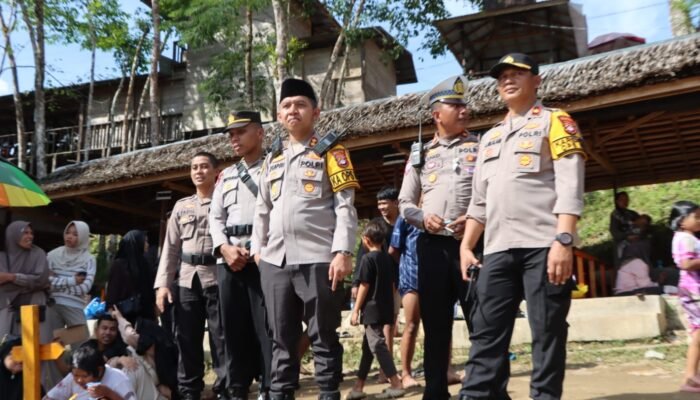 Kapolres HST Lakukan Pengecekan Langsung untuk Jamin Keamanan Pasca Idul Fitri 1447 H