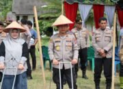 Polres HST Dukung Ketahanan Pangan, Ikuti Pencanangan Sentra Jagung dan Penandatangan MoU
