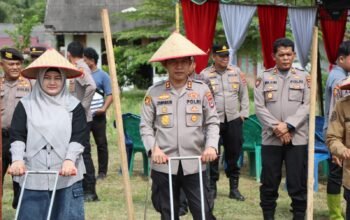 Polres HST Dukung Ketahanan Pangan, Ikuti Pencanangan Sentra Jagung dan Penandatangan MoU