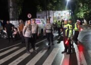 Kapolres HST Pimpin Pengamanan Malam Takbiran Idul Fitri 1447 H