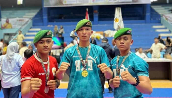 Putra Asli Pandawan HST Sabet Medali Perunggu di Kejuaraan Pangdam Tambun Bungai