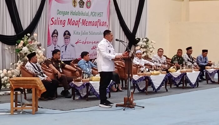 Halal Bihalal PGRI HST Dihadiri Tokoh Daerah, Ajang Silaturahmi dan Pemajuan Pendidikan